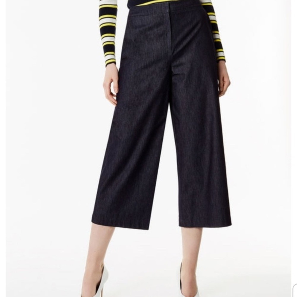 Karen Millen • Tailored Denim Culottes